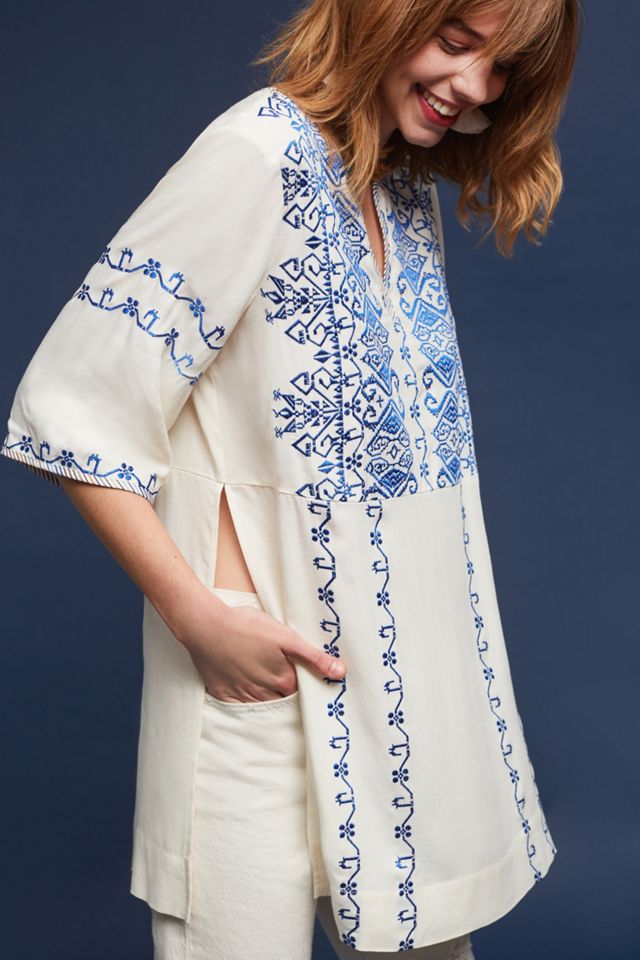 Liana Embroidered Tunic