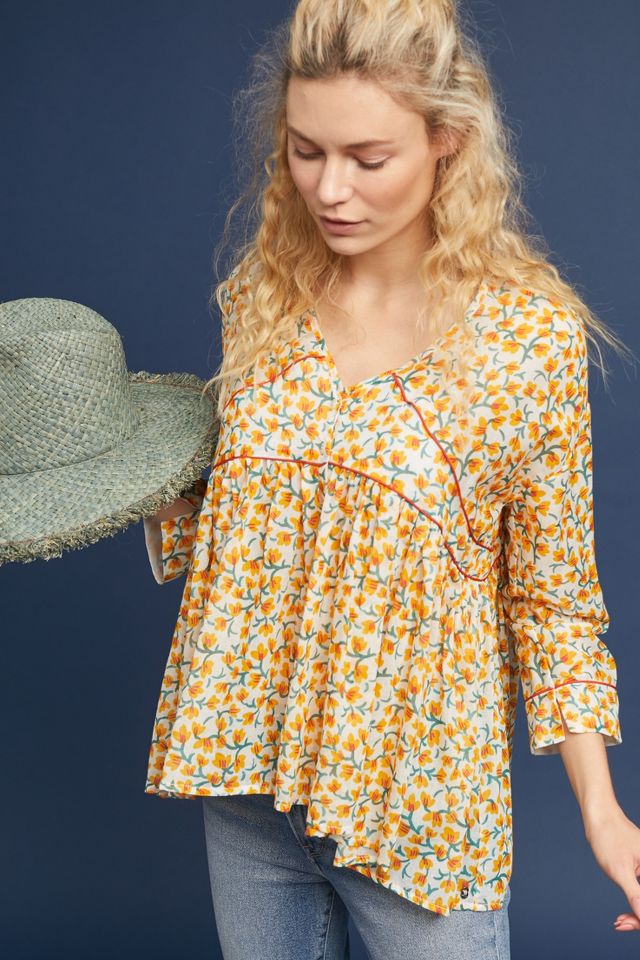 Unica Peasant Top | Anthropologie