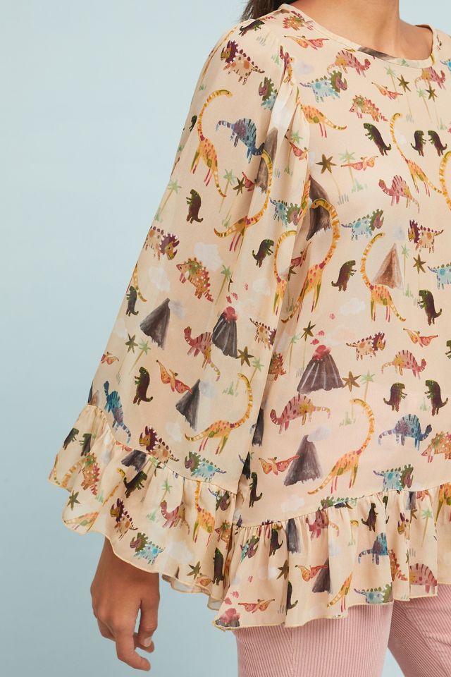 Anthropologie 2025 dinosaur dress