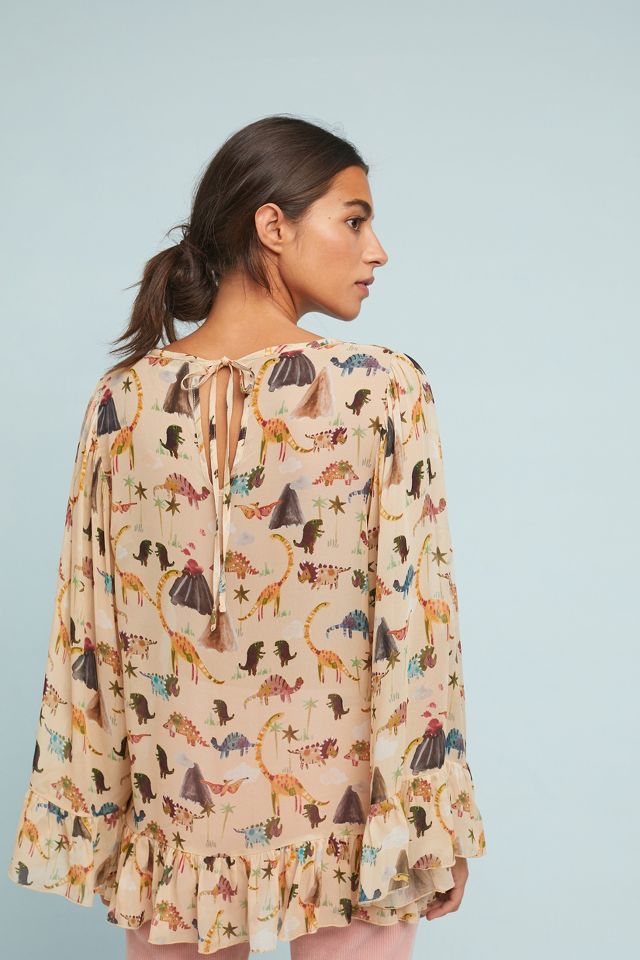 Anthropologie 2025 dinosaur dress