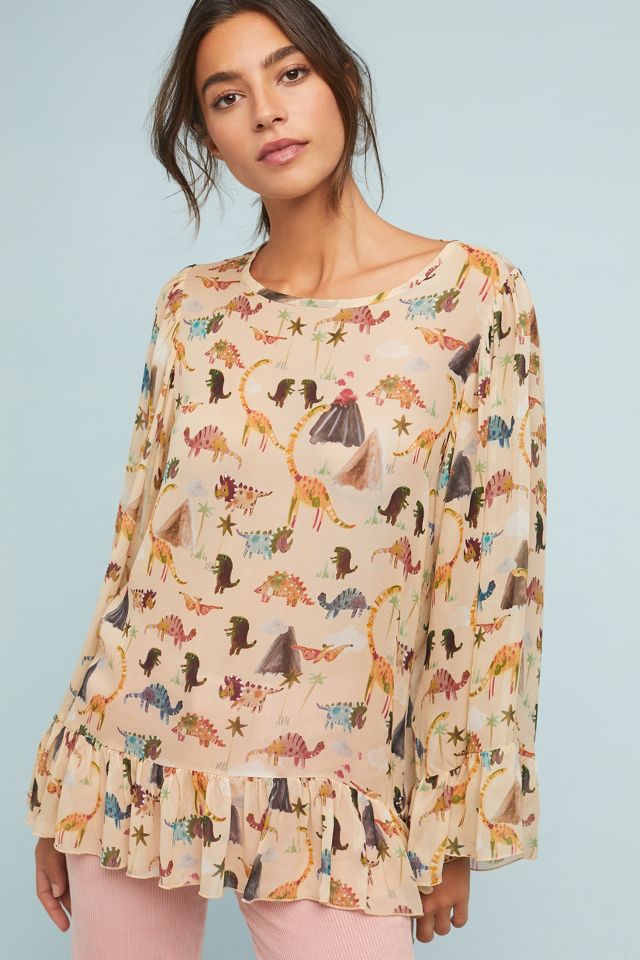 Anthropologie 2025 dinosaur dress