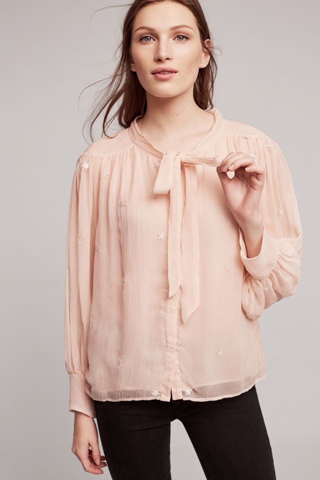 Little Stella Applique Blouse #2