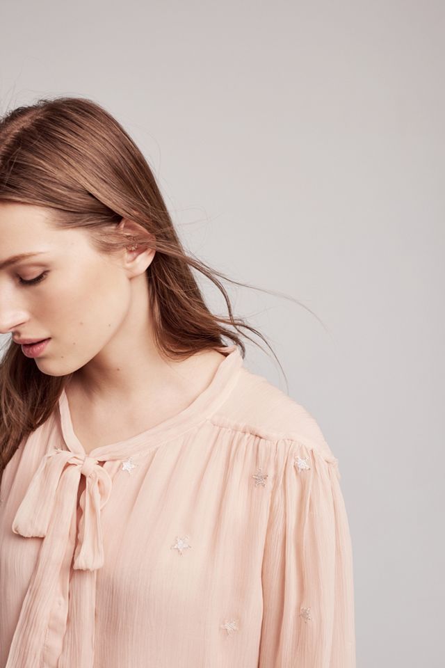 Little Stella Applique Blouse #3