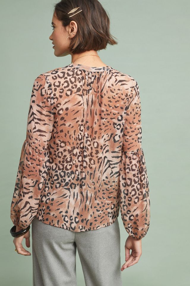 Paige Beretta Silk Blouse #1