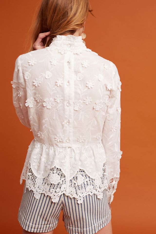 Daisy Fields Eyelet Top #2