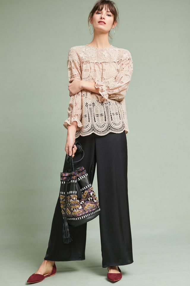 Anna Sui Scalloped Lace Top #2