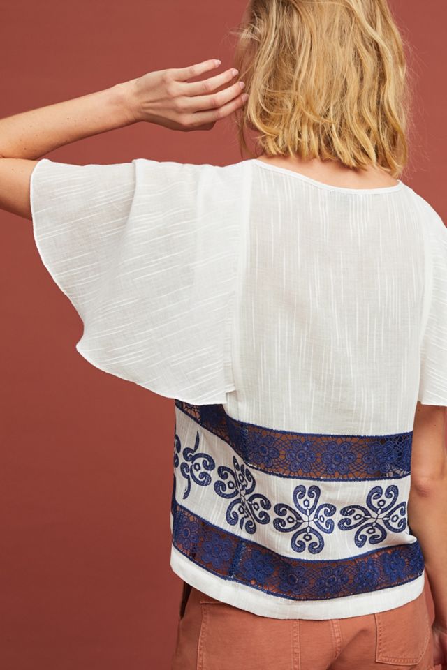 Falaise Embroidered Blouse #1
