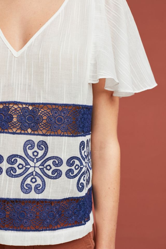 Falaise Embroidered Blouse #2