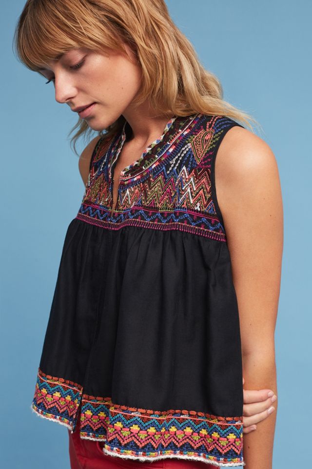 Perrie Embroidered Top #2