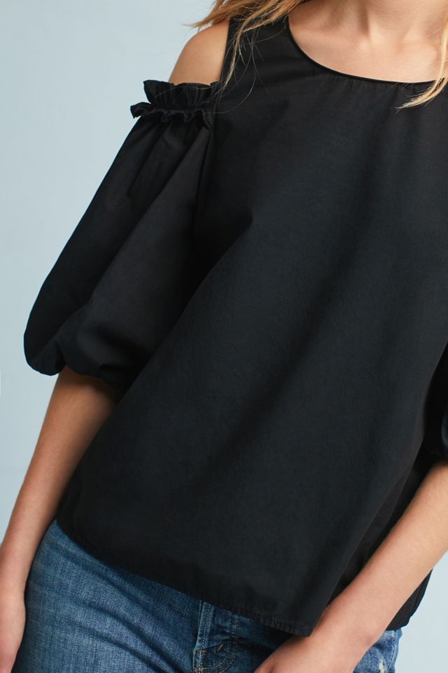 Darvine Open-Shoulder Blouse #1