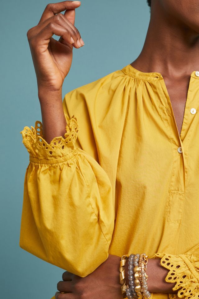 Jacoba Henley Blouse #3