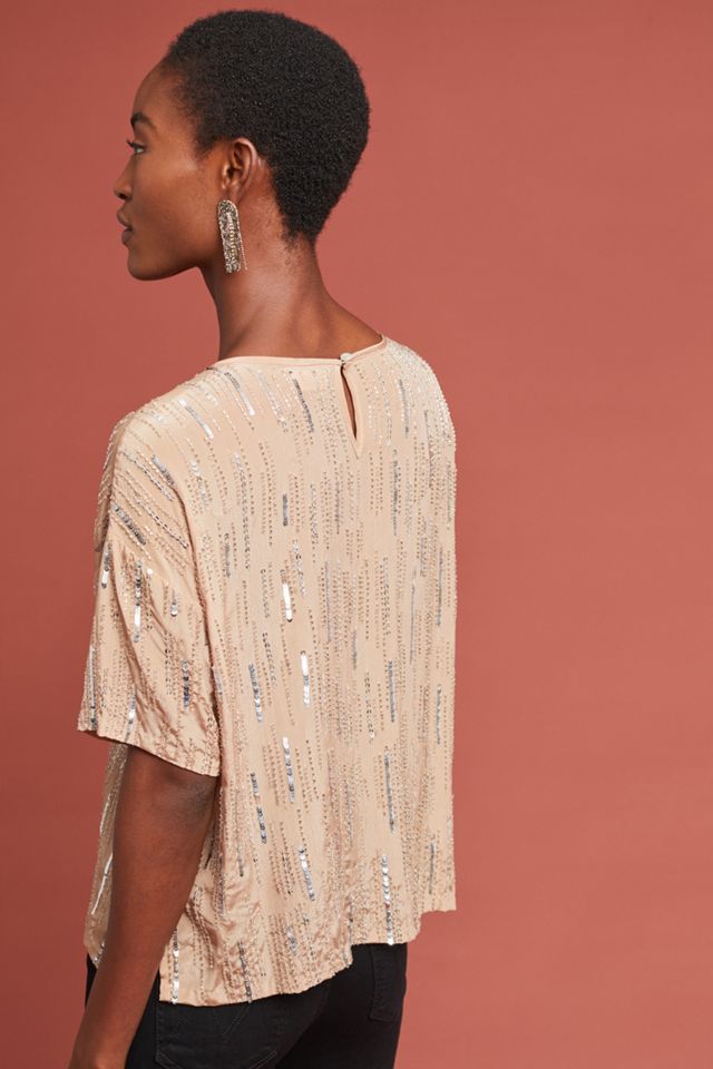 Brighton Sequin Blouse #1