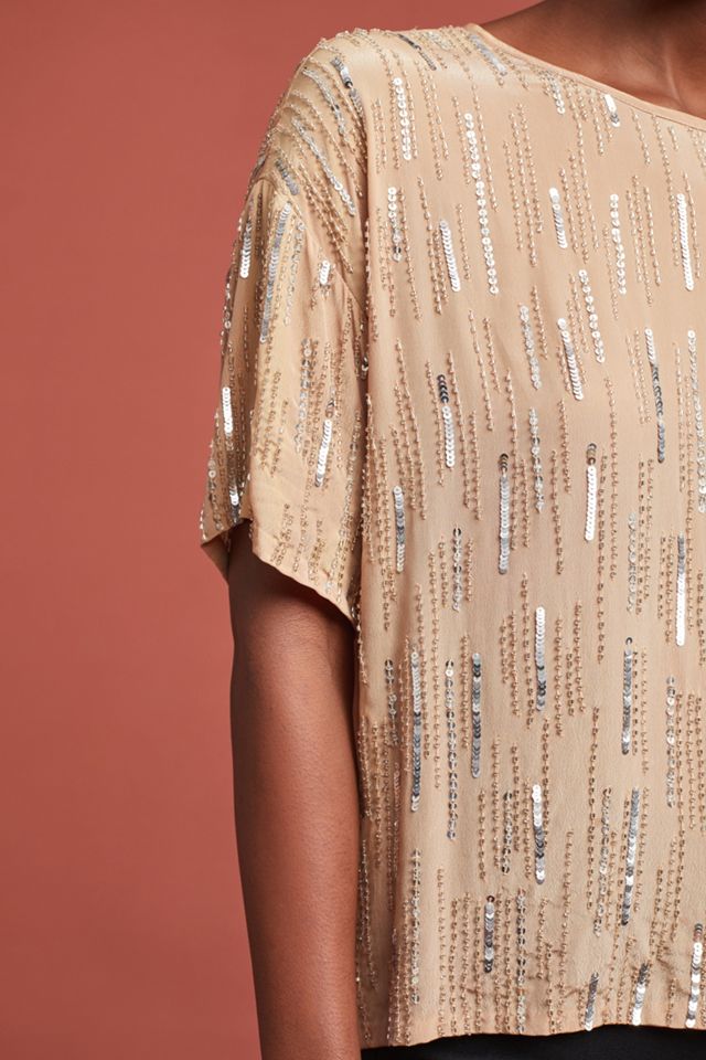 Brighton Sequin Blouse #2