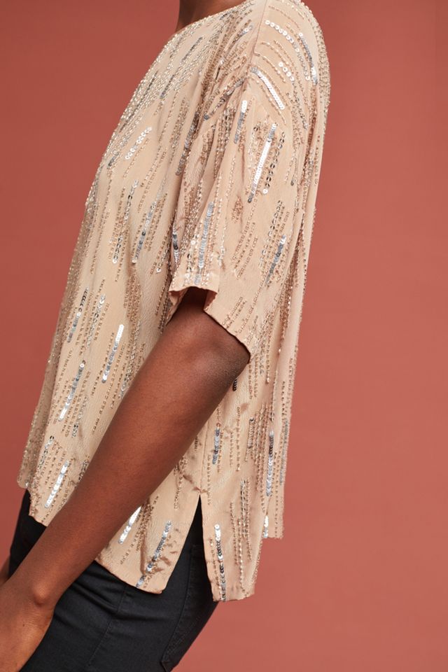 Brighton Sequin Blouse #3