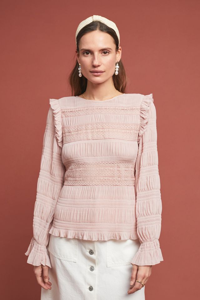 Ynez Smocked Blouse #2