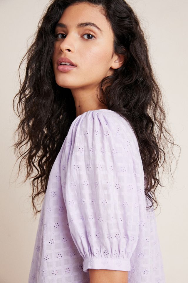 Holland Eyelet Blouse #3