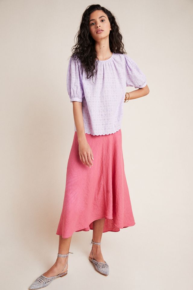 Holland Eyelet Blouse #4