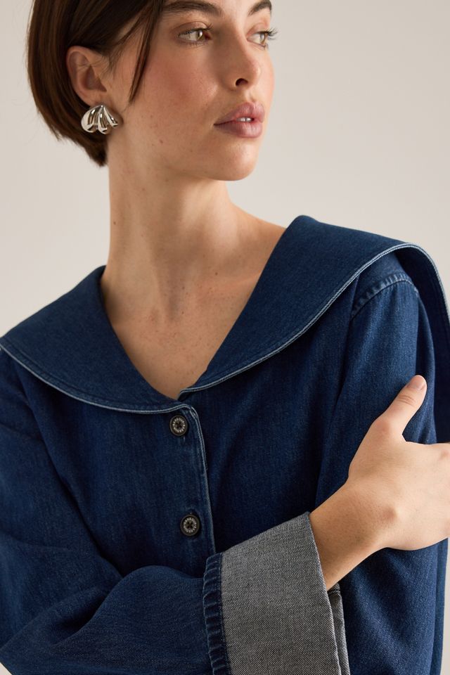 Barbour Dartomoor Denim Shirt #3