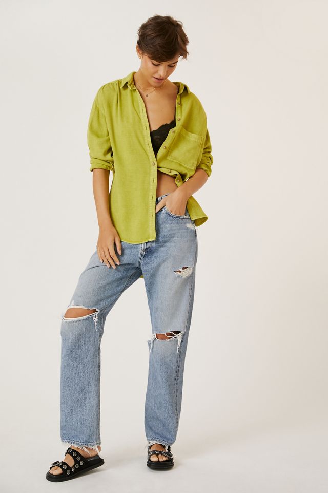 Pilcro The Bo Boyfriend Buttondown #2