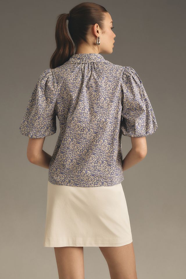 Bishop + Young Sofia Bubble-Sleeve Top #1