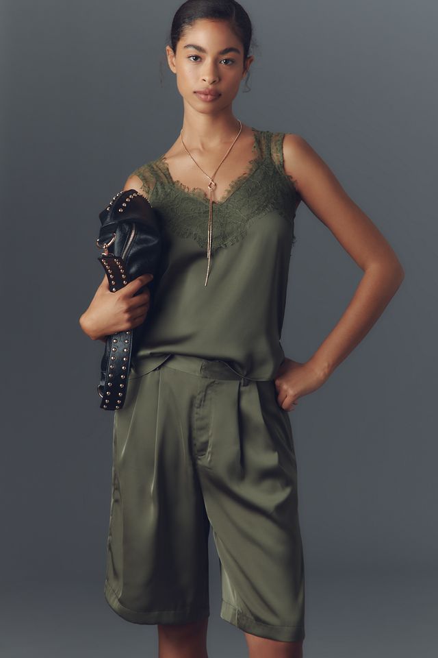 Bishop + Young Lace-Trim Bias Tank #3