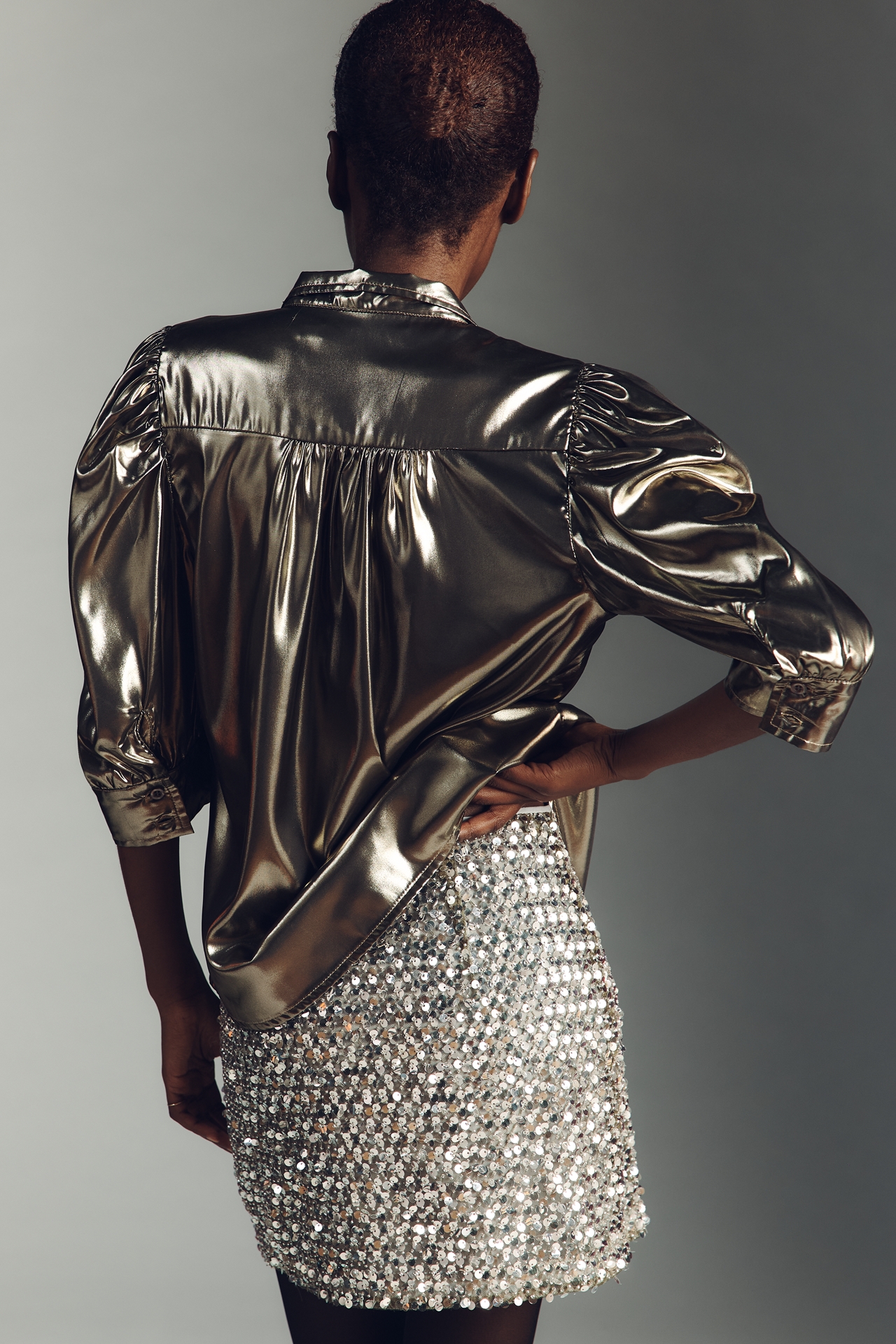 Bishop + Young Cate Ruched Blouse