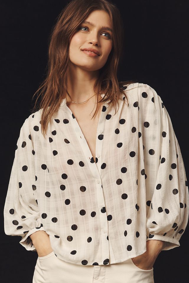 Bishop + Young Polka Dot Blouse #3