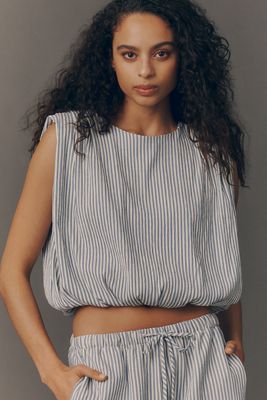 Bishop + Young Seraphina Stripe Bubble Top
