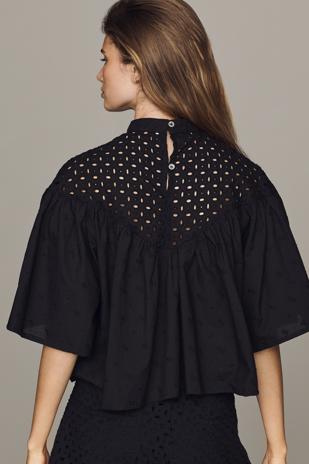 Bishop + Young Willow Cotton Eyelet Top