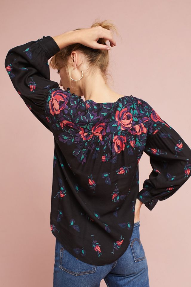 Gardenia Boat Neck Top #3