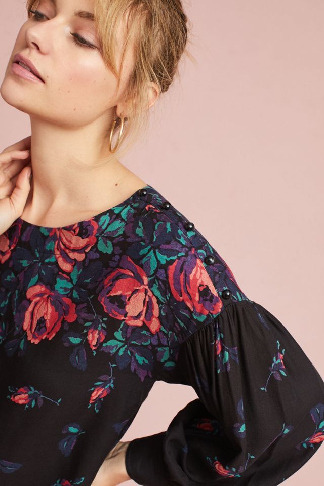 Gardenia Boat Neck Top #1