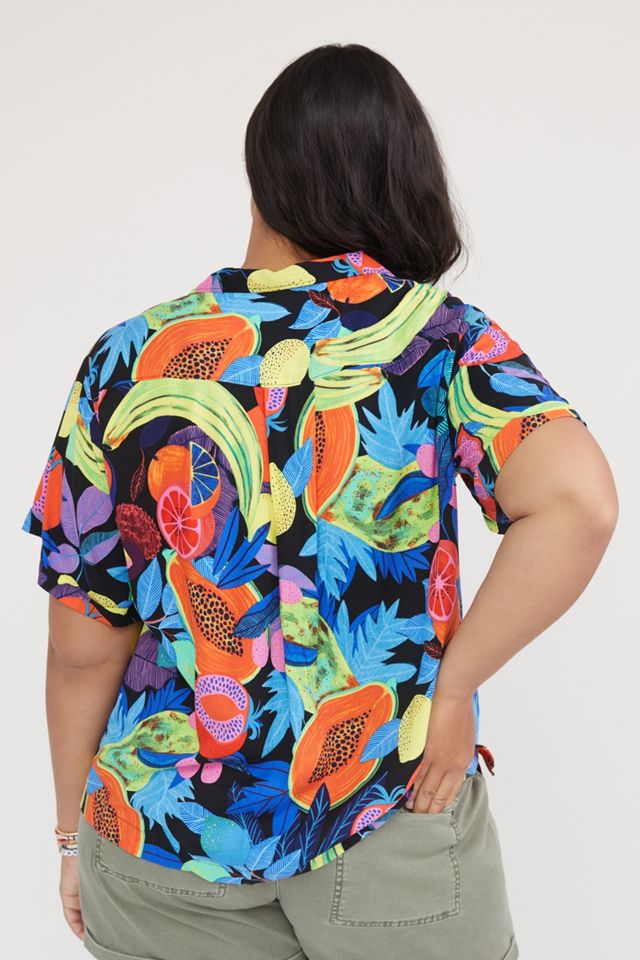 Orane Sigal Print Surf Shirt #9
