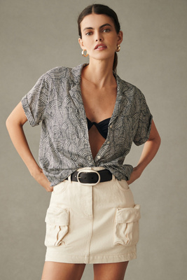 By Anthropologie Classic Surf Shirt In Assorted