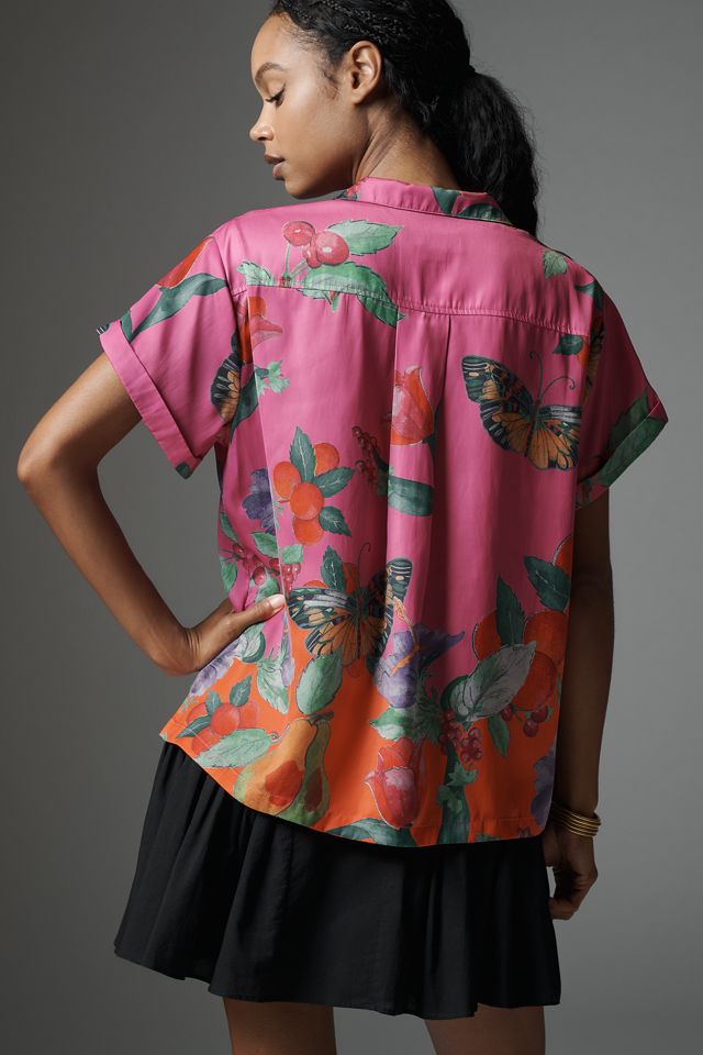 The Brenna Short-Sleeve Buttondown Shirt #1