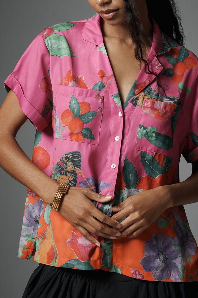 The Brenna Short-Sleeve Buttondown Shirt #2