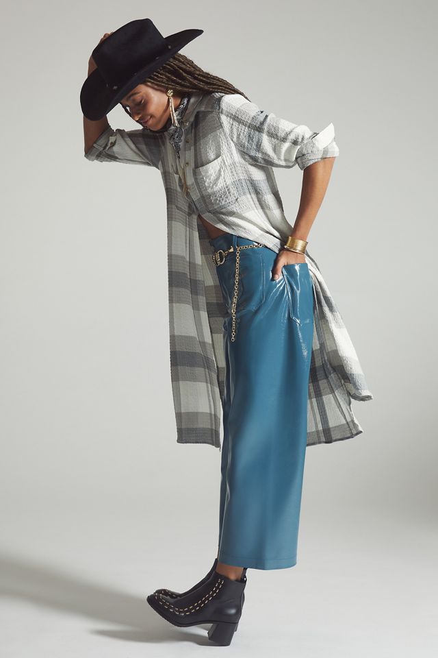 Pilcro flannel button down Size S / NWT main image 0
