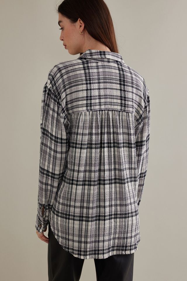 The Hadley Relaxed Buttondown Shirt by Pilcro: Plaid Edition #6