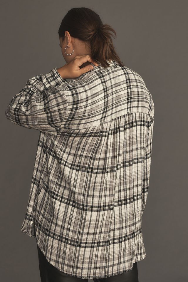 The Hadley Relaxed Buttondown Shirt by Pilcro: Plaid Edition #9
