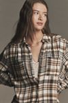 By Anthropologie Long-Sleeve Ruched Mesh Midi Dress