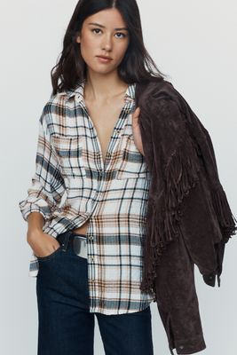 La Camisa Relajada Hadley de Botones por Pilcro