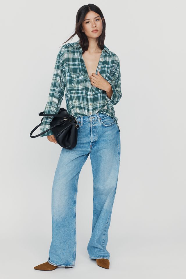 La chemise boutonnée décontractée Hadley de Pilcro​ #3