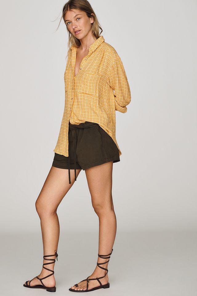 Pilcro Hadley Relaxed Plaid Buttondown Shirt #2