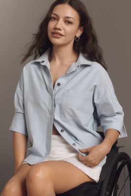 The Mabel Boxy Oxford Shirt by Maeve