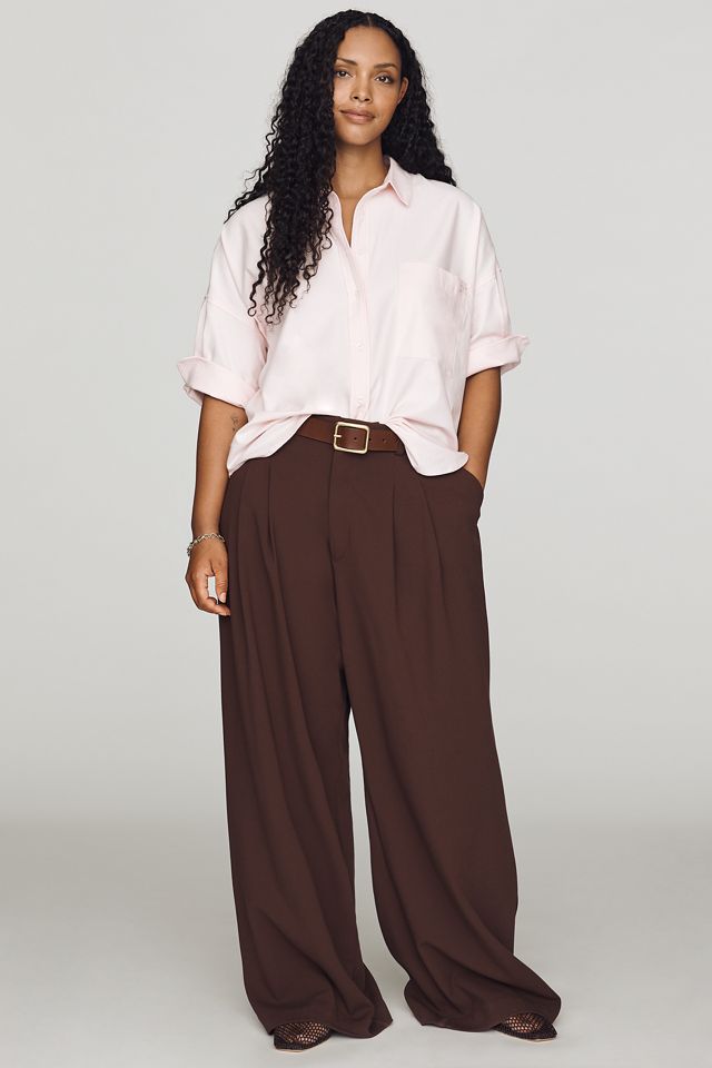 Maeve Mabel Boxy Oxford Shirt #8