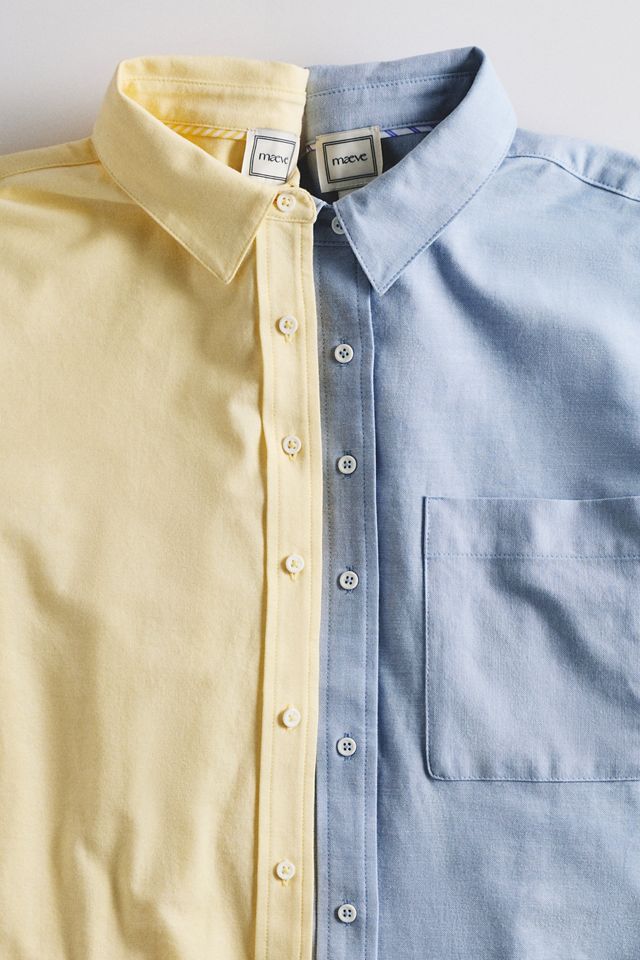 Maeve Mabel Boxy Oxford Shirt #10
