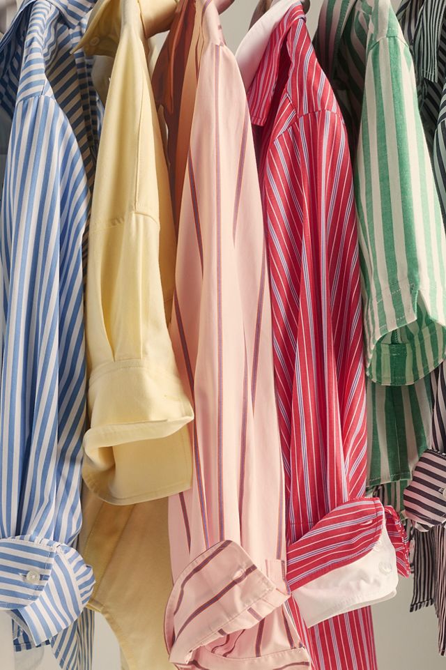 Maeve Mabel Boxy Oxford Shirt #11