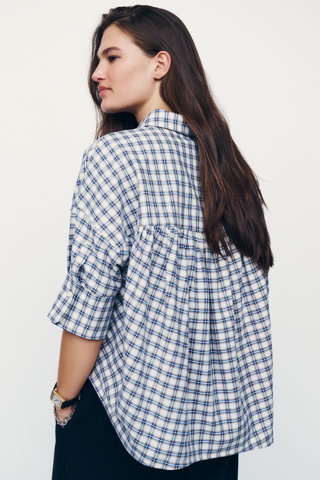 Maeve Mabel Boxy Oxford Shirt #2