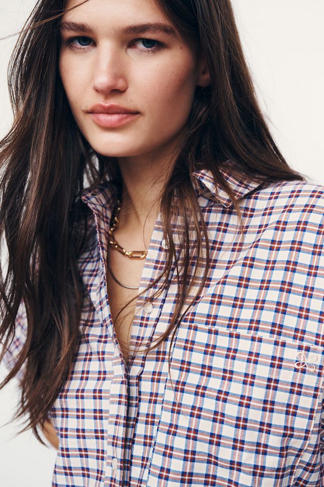 Maeve Mabel Boxy Oxford Shirt #3