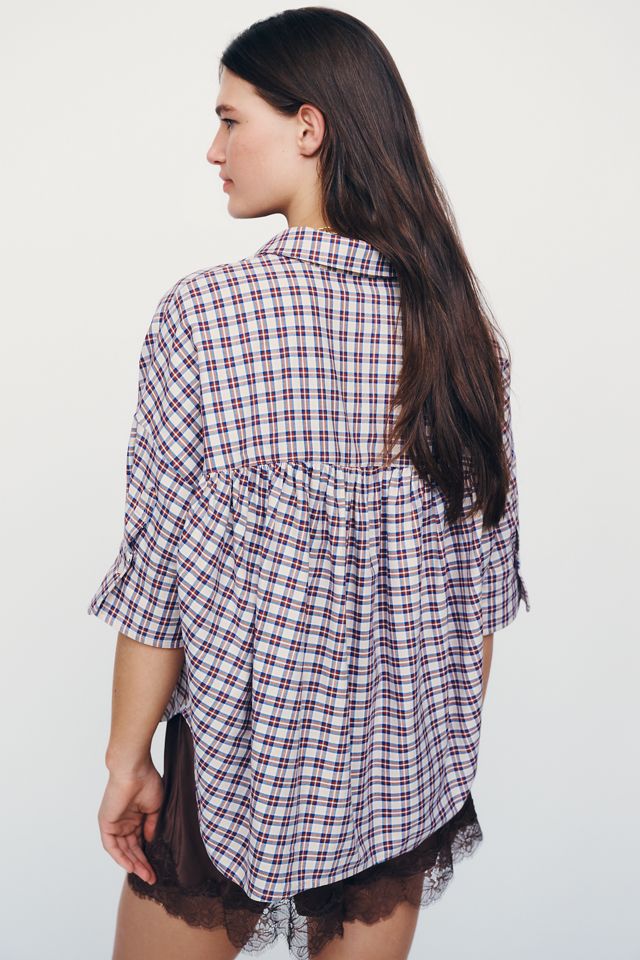 Maeve Mabel Boxy Oxford Shirt #5