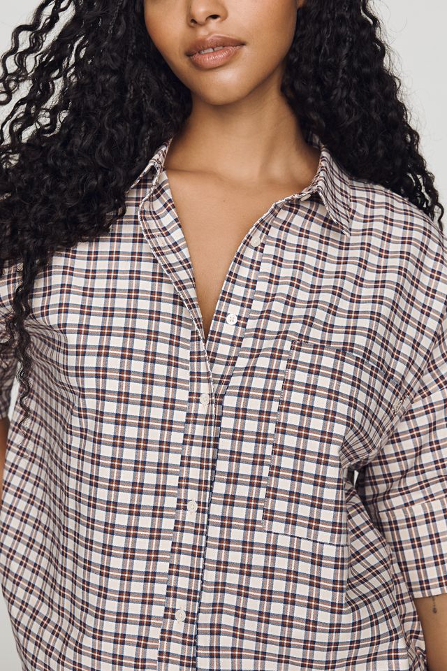 Maeve Mabel Boxy Oxford Shirt #8